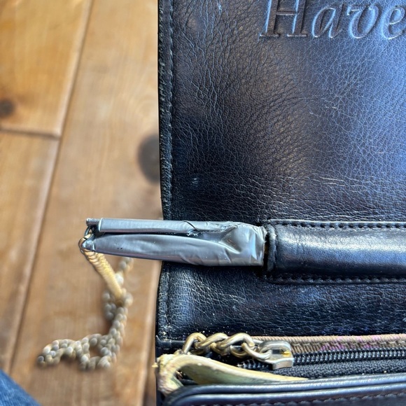 Juicy Couture Black Crossbody Bag with Studs - Picture 10 of 11